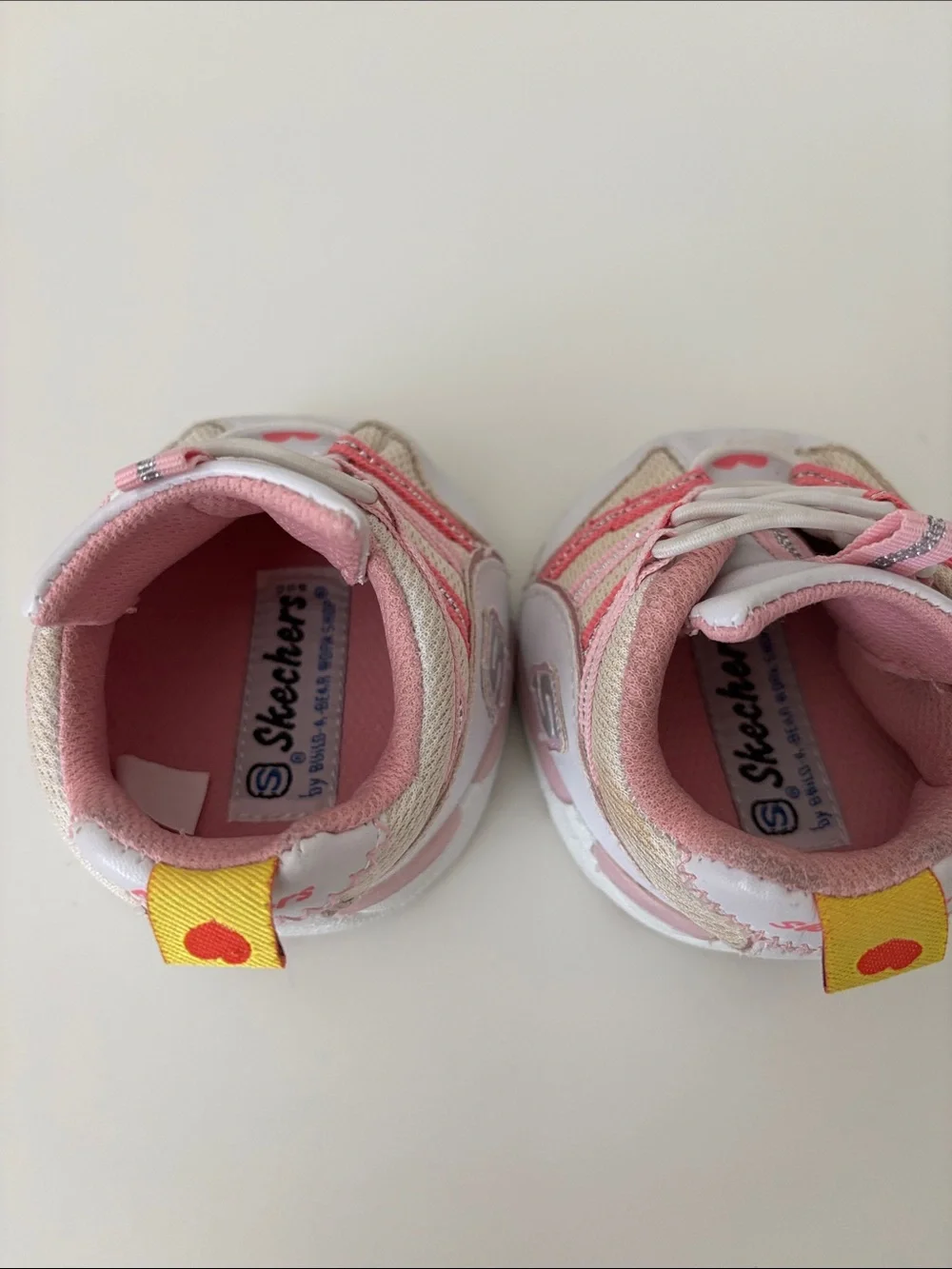 Build-A-Bear Pink Velvet Hooded Short Set  and Skechers sneakers